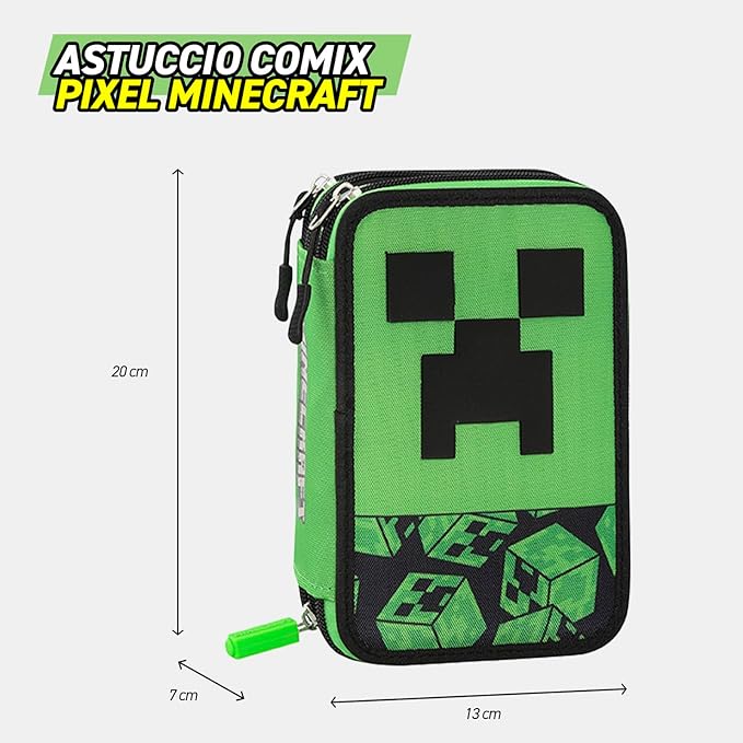 Astuccio Scuola Ufficiale Minecraft - immagine 2
