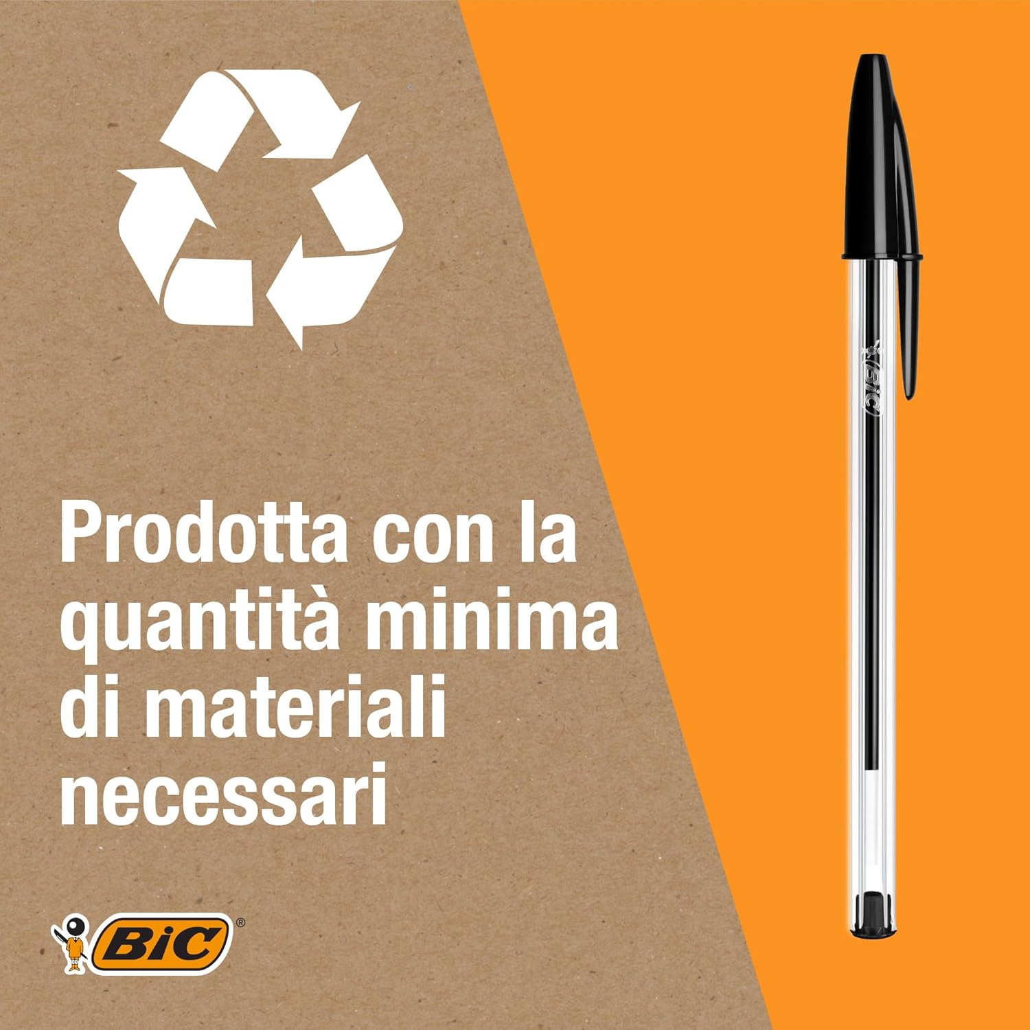 Penna Bic Cristal original rossa - immagine 3