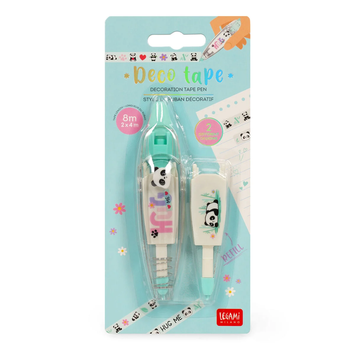 Penna a Nastro per Decorazione Panda - Deco Tape - immagine 4