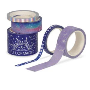 Set di 5 Nastri Adesivi Decorativi di Carta Magic - Tape By Tape