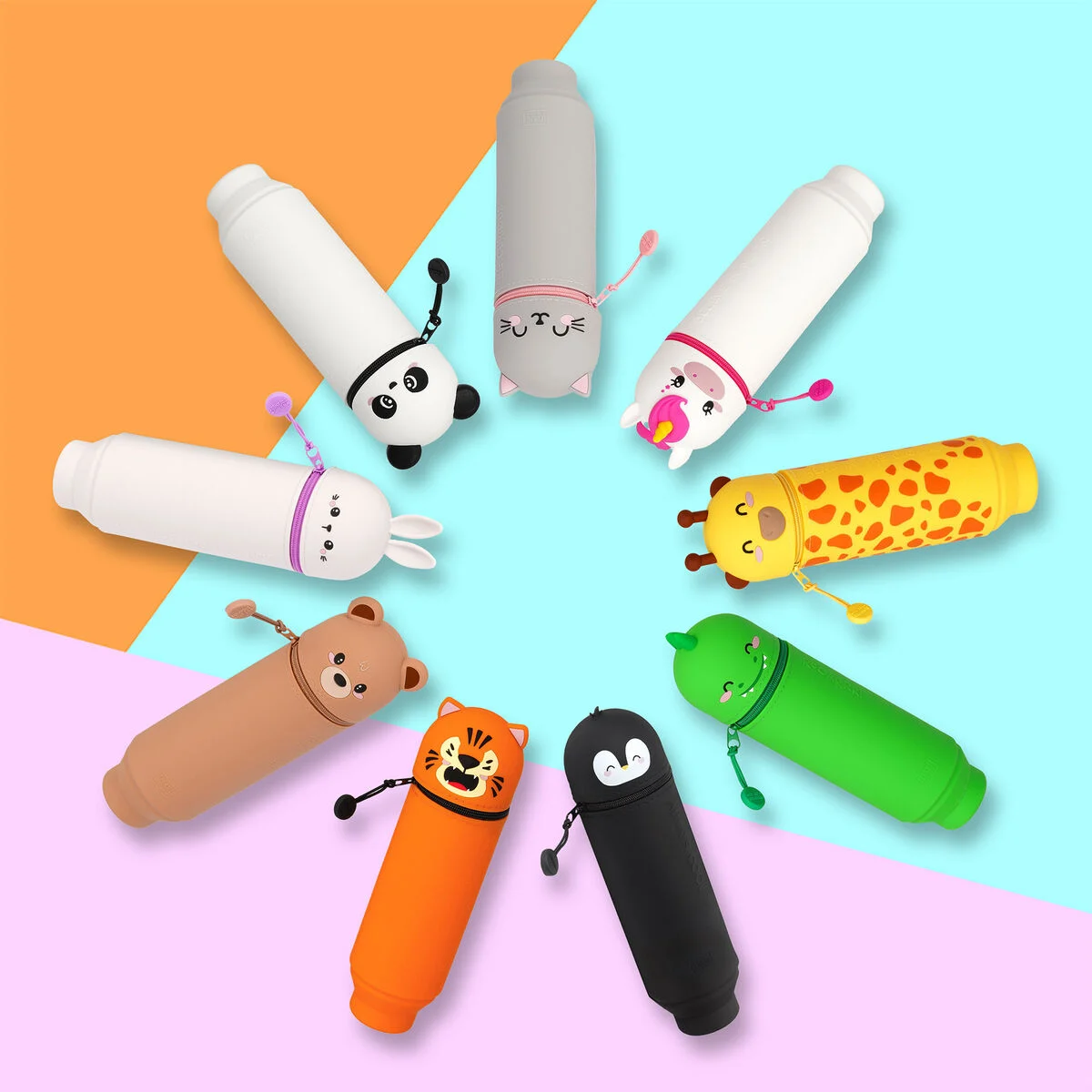 Astuccio 2-in-1 in Silicone Kawaii Legami