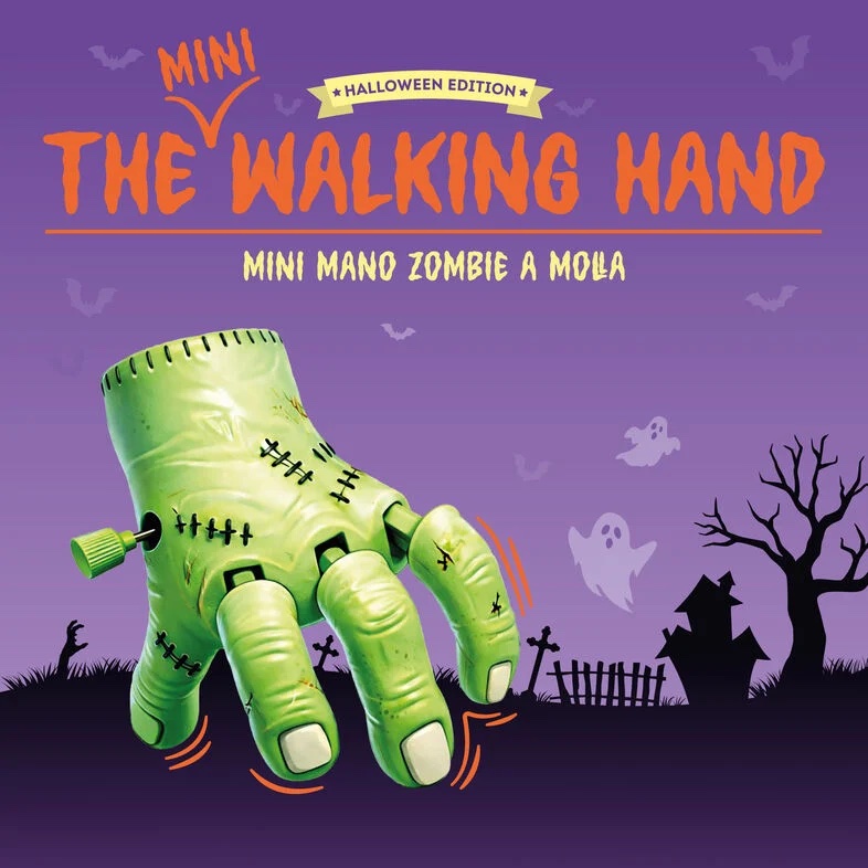 Mini Mano Zombie a Molla - The Mini Walking Hand - immagine 7